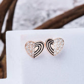 Cupid Charm Silver Ear Studs Made Using Premium 925 Sterling Silver