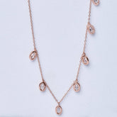 Silver Charms Necklace Made Using Premium 925 Sterling Silver