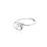 Ocean Pearl Adjustable Silver Ring Made Using Premium 925 Sterling Silver