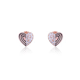 Cupid Charm Silver Ear Studs Made Using Premium 925 Sterling Silver