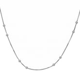 Knotted Silver Chain Made with Premium 925 Sterling Silver