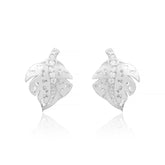 Silver Vine Studs Made Using Premium 925 Sterling Silver