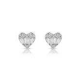 Kingdom of Heart Silver Studs