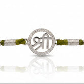 Shree Symbol Silver Rakhi Silvanza