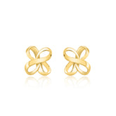 Forever Fold Gold Earrings