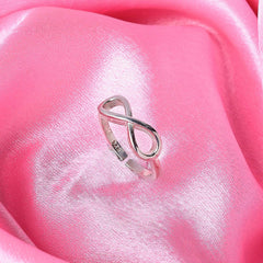 Eternal Loop Sliver ring (Adjustable)  Made Using Premium 925 Sterling Silver