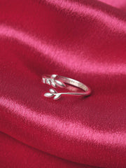 Bud of Hope Silver Ring  Made Using Premium 925 Sterling Silver