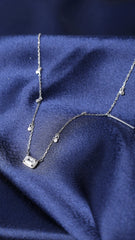 Opal’s Dream Silver Necklace  Made Using Premium 925 Sterling Silver