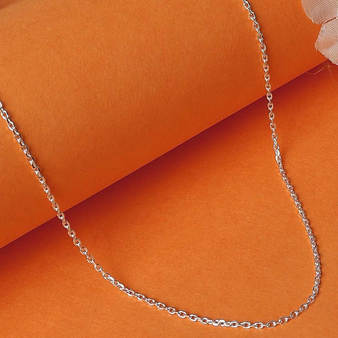 Silver Box Chain for Him   Made Using Premium 925 Sterling Silver
