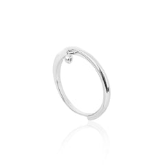 Neon Moon Adjustable Silver Ring   Made Using Premium 925 Sterling Silver