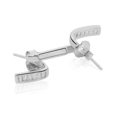 Silvena Swirl Earrings Made using premium 925 silver