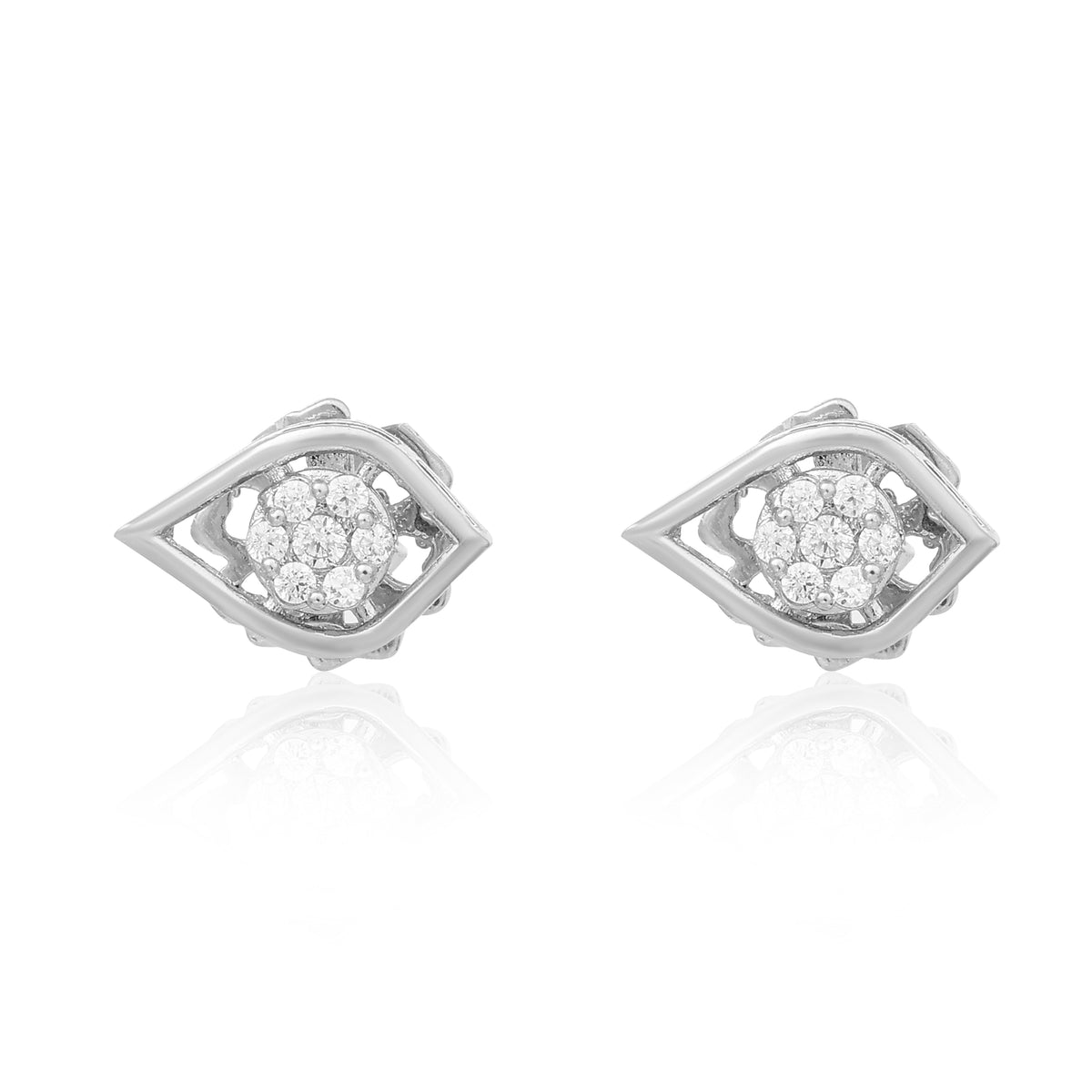 Eden’s Jewel Silver Earring   Made Using Premium 925 Sterling Silver