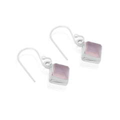 Rosy Prism Silver Dangle  Made Using Premium 925 Sterling Silver