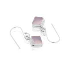 Rosy Prism Silver Dangle  Made Using Premium 925 Sterling Silver
