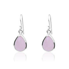 Rose Quartz Silver Earring  Made Using Premium 925 Sterling Silver