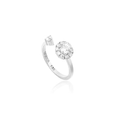 Classic Spark Silver Ring  Made Using Premium 925 Sterling Silver