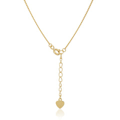 Golden Pendant with Link Chain   Made Using Premium 925 Sterling Silver