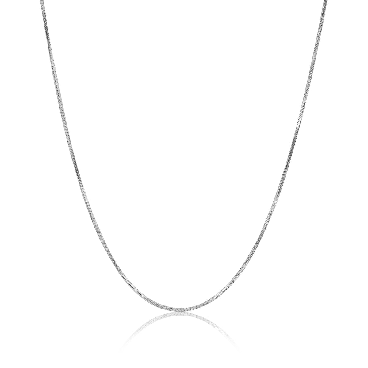 Plain Sterling Silver Chain  Made Using Premium 925 Sterling Silver