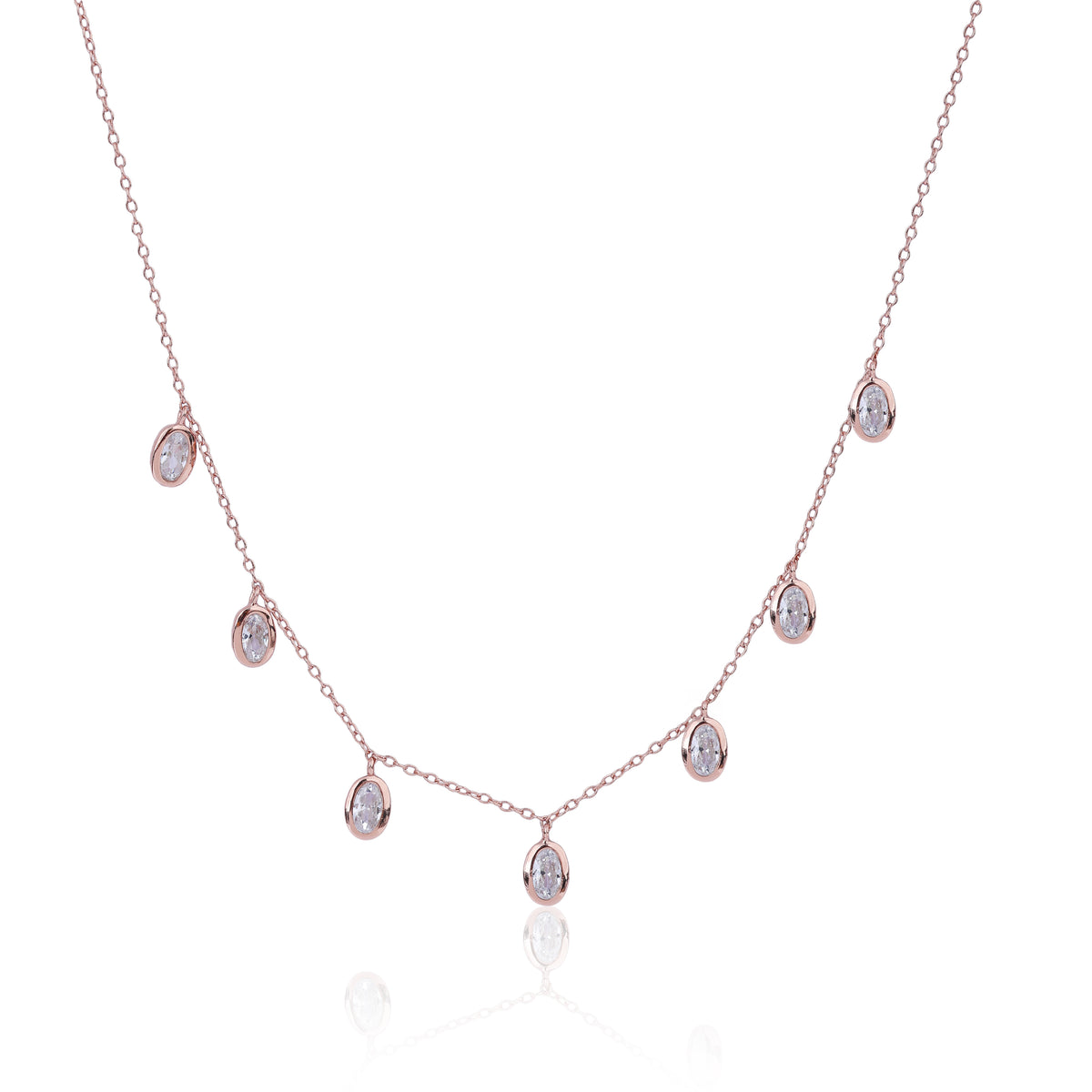 Silver Charms Necklace   Made Using Premium 925 Sterling Silver