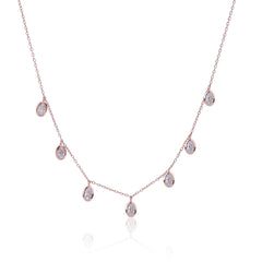 Silver Charms Necklace   Made Using Premium 925 Sterling Silver