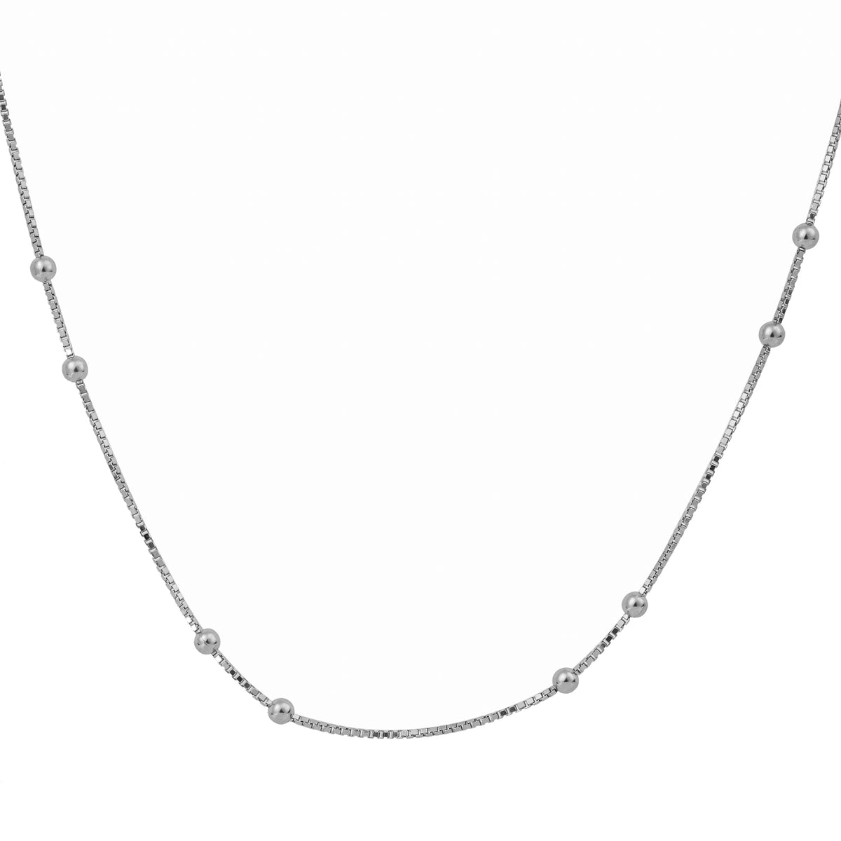 Knotted Silver Chain  Made with Premium 925 Sterling Silver