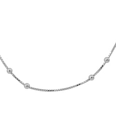 Knotted Silver Chain  Made with Premium 925 Sterling Silver