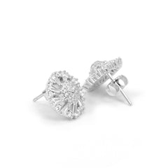 Silver Irish Daisy Studs Made Using Premium 925 Sterling Silver