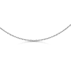 Minimalist Silver Unisex Link Chain