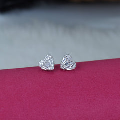 Kingdom of Heart Silver Studs