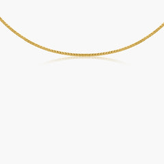 Silver Box Chain 18k Gold Plated for Her