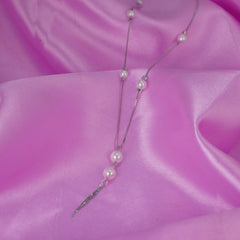 Ocean Peral Drop Pendant with Link chain