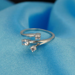Starlit Sliver Trio Ring