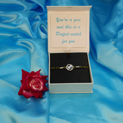 Shree Symbol Silver Rakhi