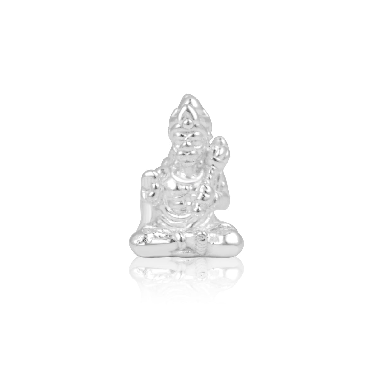Guardian of Faith – Silver Hanuman Ji Idol
