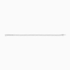 Diamond Tennis Silver Bracelet