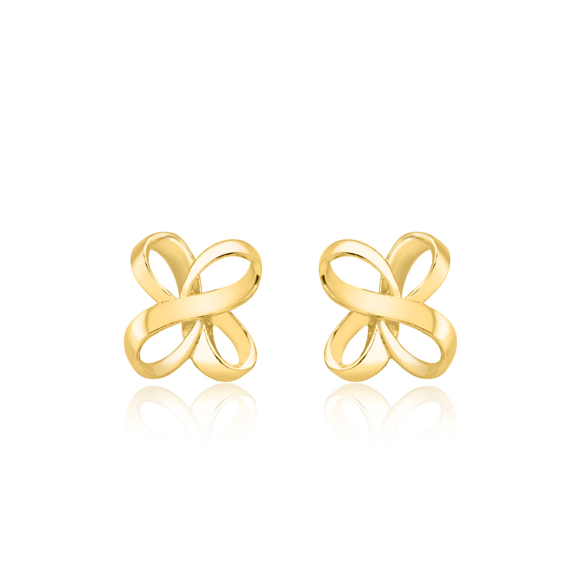 Forever Fold Gold Earrings