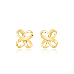 Forever Fold Gold Earrings
