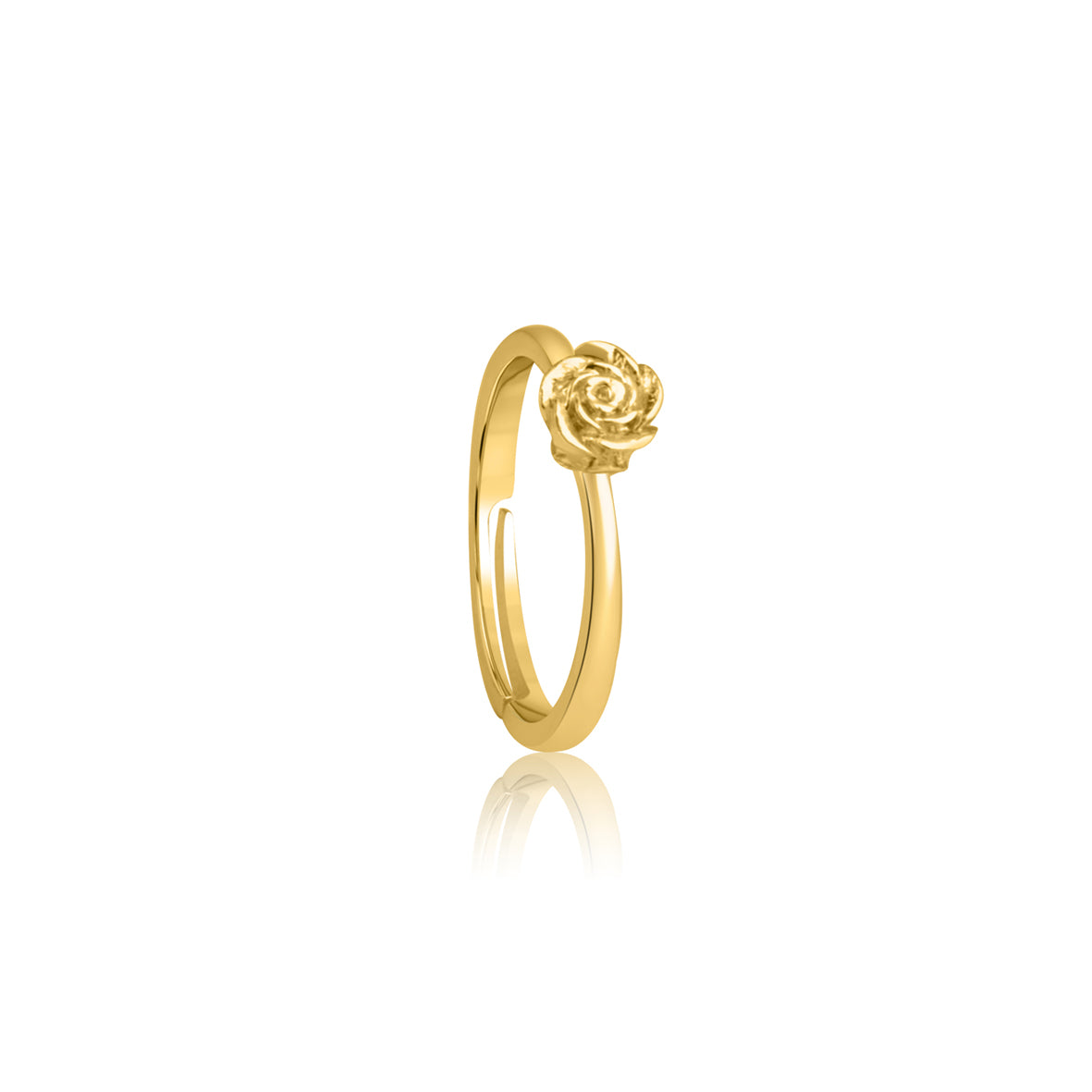 Goldr Rose Adjustable Ring