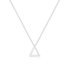 The Outline Silver Pendant