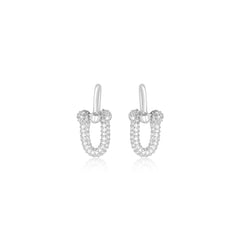 Aurora Carabiner Necklace & Earrings Set