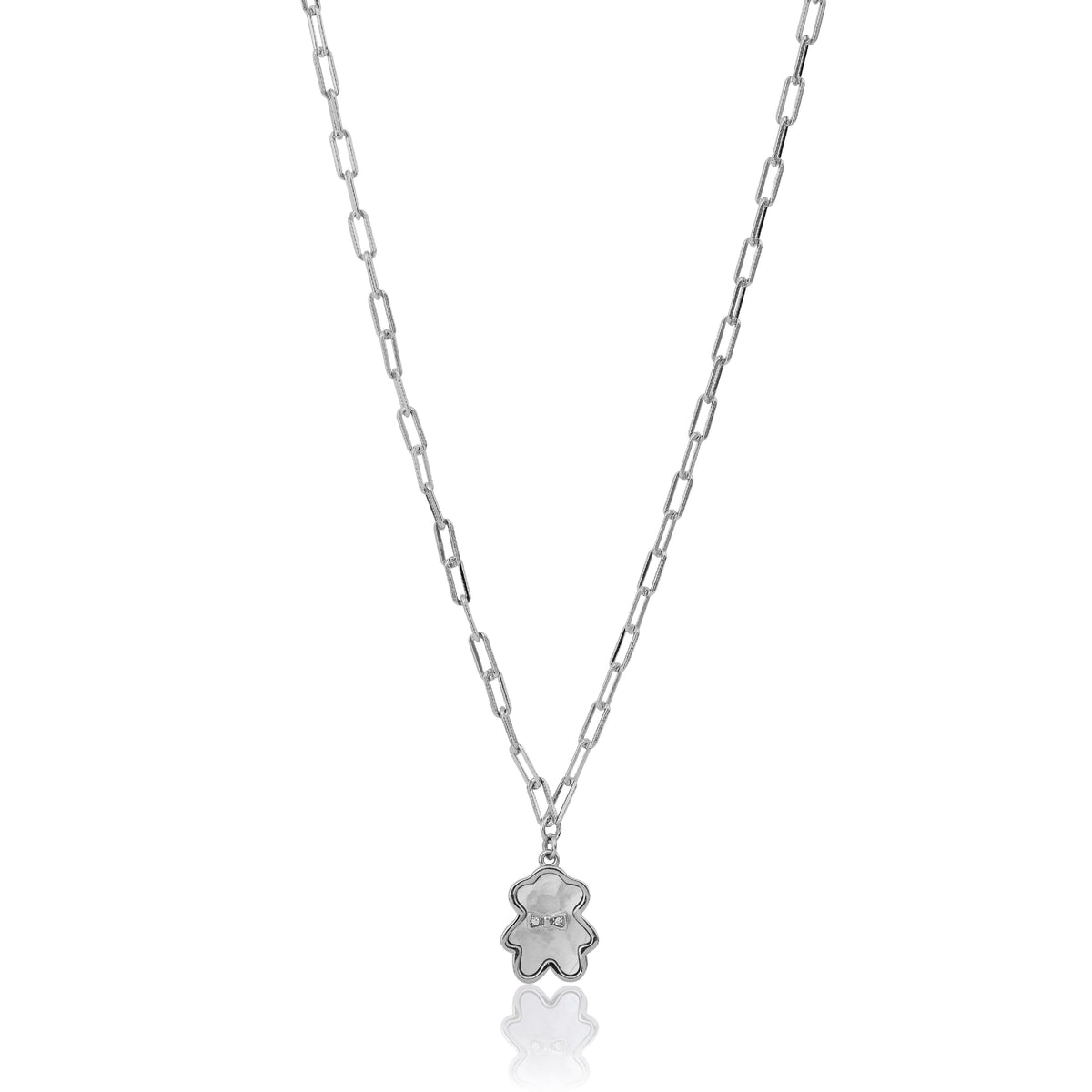 Teddy Bear Silver Chain  Made Using Premium 925 Sterling Silver