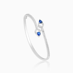 Blue Crystal Cuff Bracelet