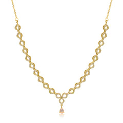 The Infinity Drop Necklace Set