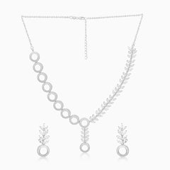 Intertwined Circle & Vine Jewelry Set