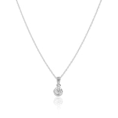 Moonlit Silver Necklace Jewelry Set Made Using Premium 925 Sterling Silver