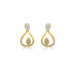 Timeless Sparkle Gold-Plated Crystal Necklace Set