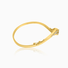 Midnight Bloom Gold Bracelet