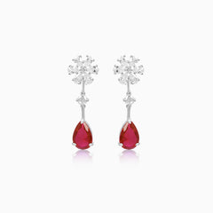Ruby Red Necklace Set