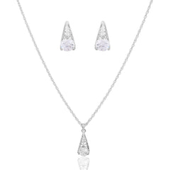 Sterling Silver Necklace Jewelry Set  Made Using Premium 925 Sterling Silver